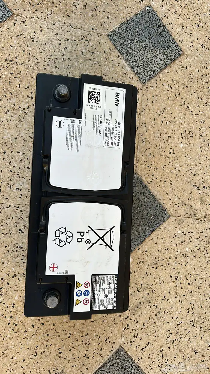 بطاريه BMW 730 li اخت الوكاله تركب من موديل 2016 إلى 2021 2