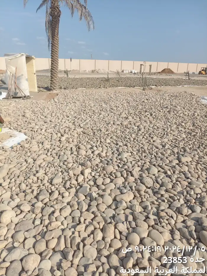 حجر نهري طبيعي للزينة 9