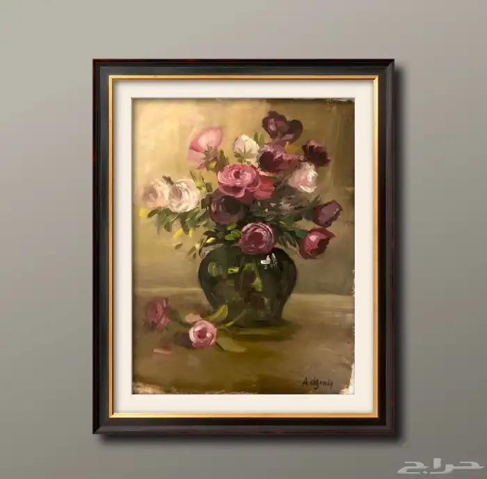 تابلوهات رسم يدوي علي كانفس 5