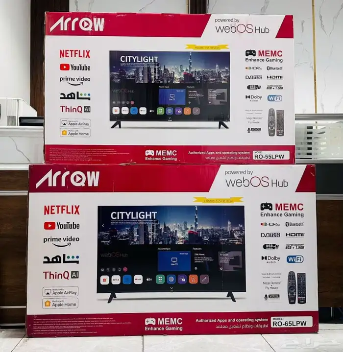 شاشة ارو بنظام ال جي ويبوس 0