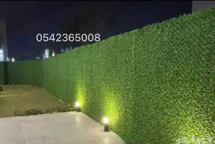 حاجز وساتر عشبي للحدائق والاستراحات 23