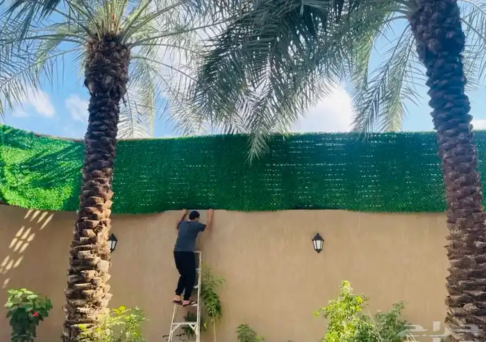 حاجز وساتر عشبي للحدائق والاستراحات 3
