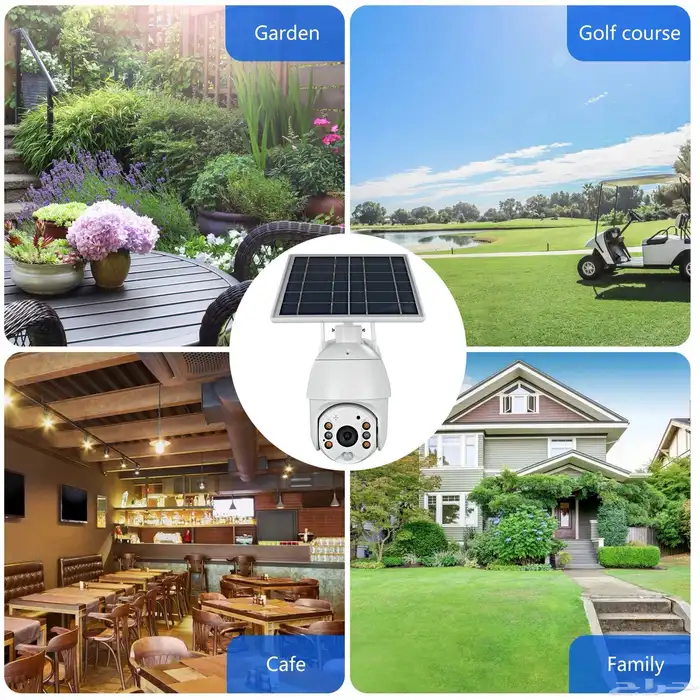 كاميرا مراقبة بالطاقة الشمسية ب 299 ريال 2