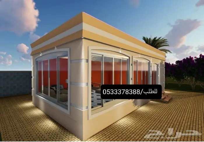 مسجد بركس - مصليات متنقلة - مصنع بيوت جاهزة 9