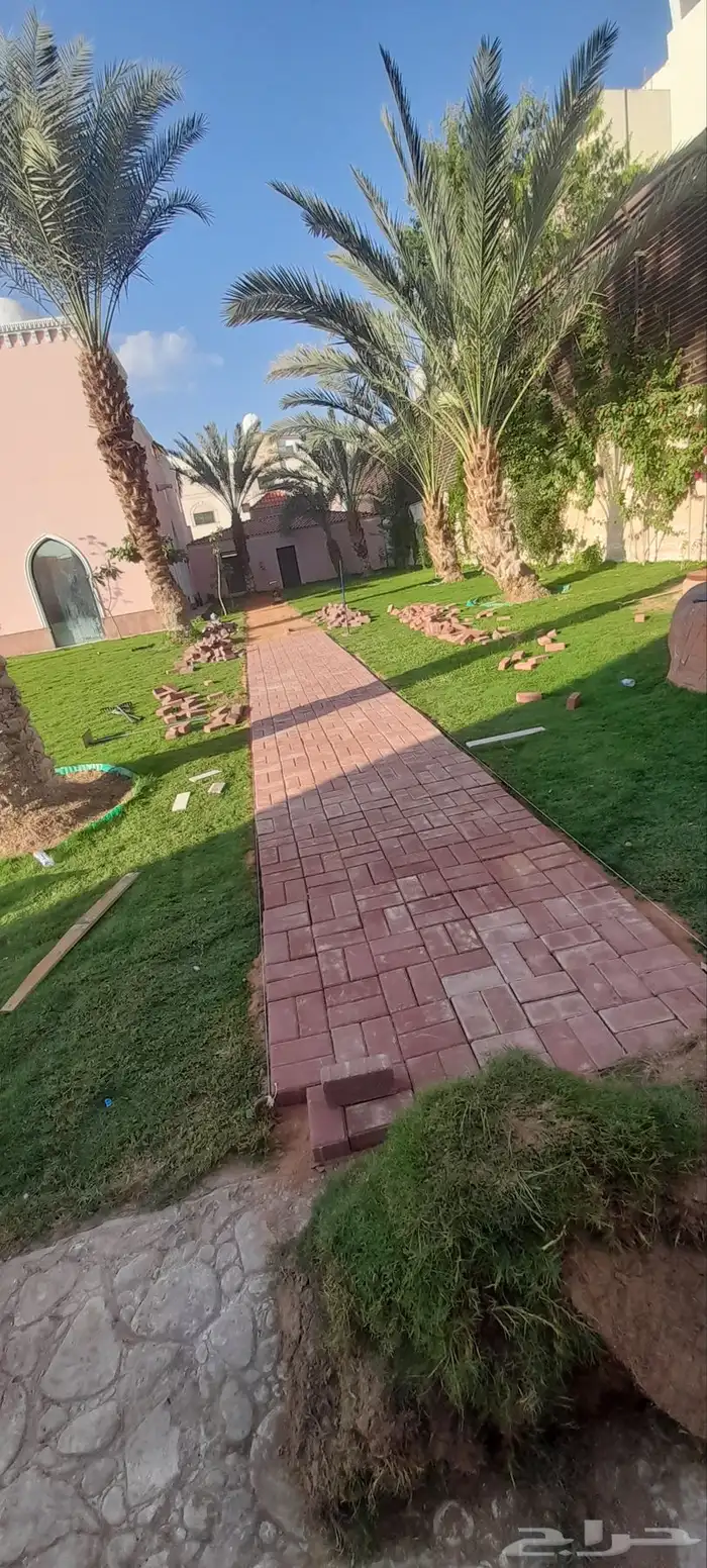 تنسيق حدائق عامة و خاصه و العناية بها شهريا 0