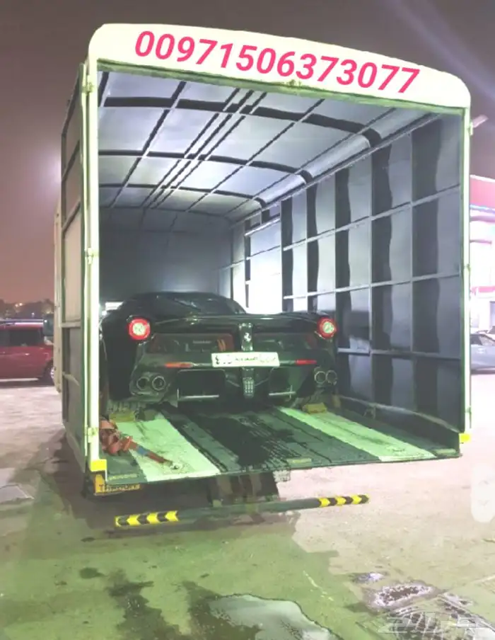 شحن ونقل السيارات والدراجات السعودية الى الامارات سطحة 6