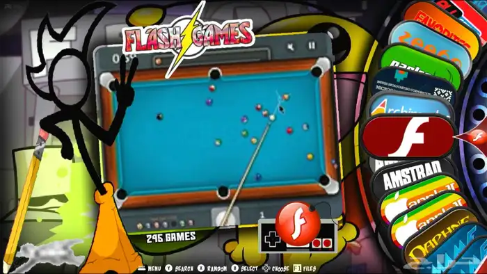 مكتبه العاب تضم جميع محاكيات الالعاب الحديثه والقديمه 85