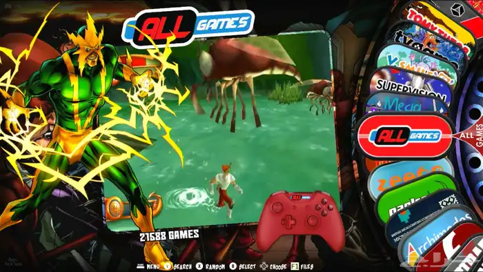 مكتبه العاب تضم جميع محاكيات الالعاب الحديثه والقديمه 84