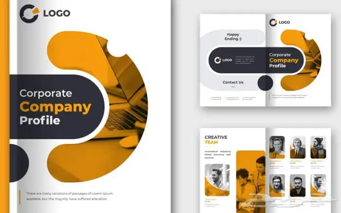 انشاء بروفايل وكروت عمل للمؤسسات والشركات 0