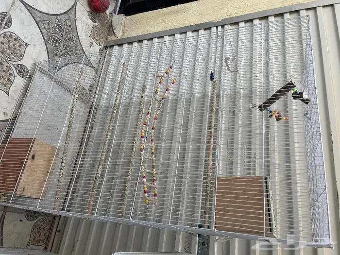 للبيع اقفاص كبيره وصغيره مستخدم نظيف 1