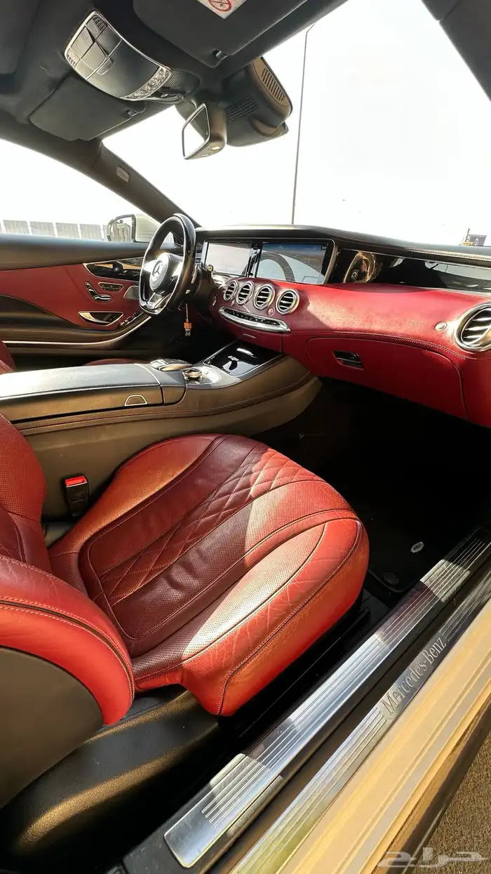 للبيع S500 4Matic ( داخلي احمر ) 12