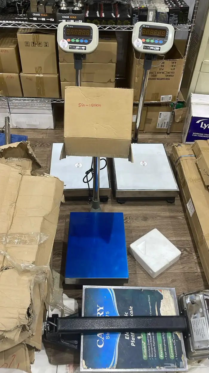 ميزان إلكتروني 150 كيلو 300 كيلو 600 كيلو 4