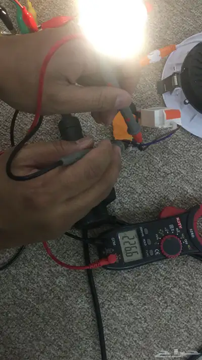 محول طاقة كهرب 12v الى 220v Ac 8