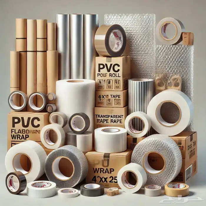 مواد تغليف تيب و استريتش فيلم stretch film material 7