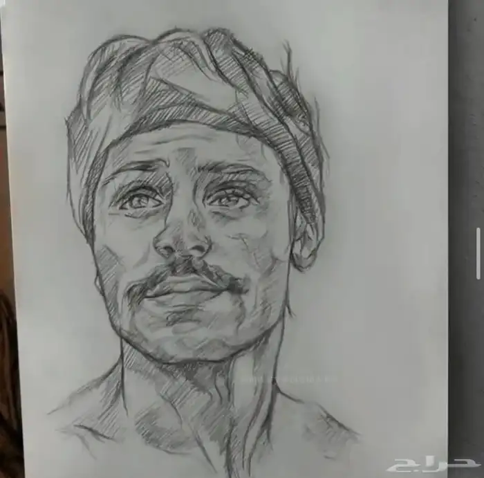رسم اشخاص على حسب الطلب ( رصاص ) 5