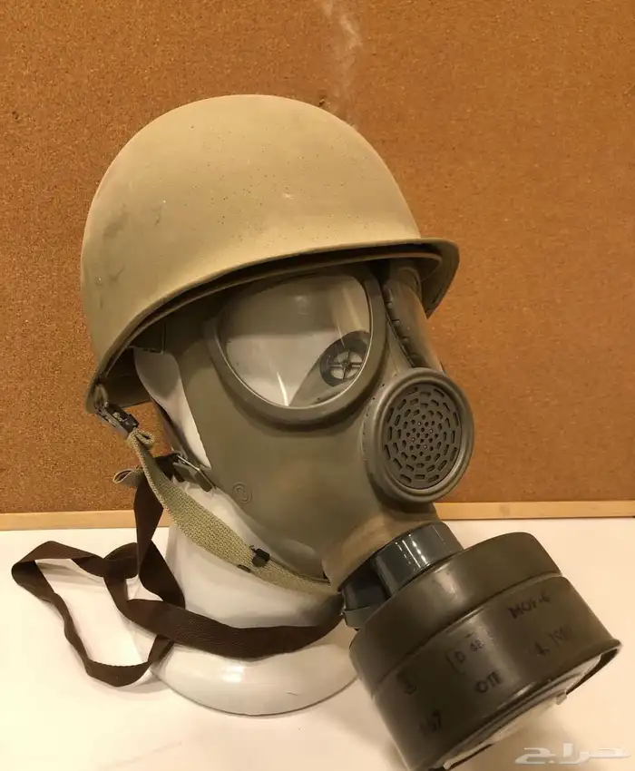 خوذة وكمام حرب الخليج 1991 0