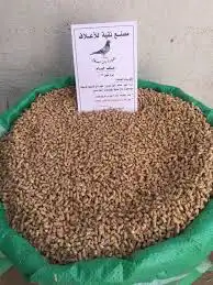 اكل علف حمام دجاج لاحم بادي بياض بروتين ساده مشكل 5