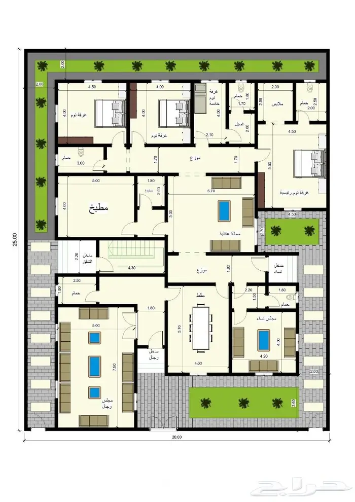 تصميم مخططات مودرن 0