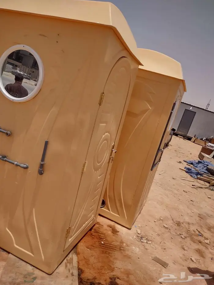 حمامات فيبر جلاس عربي وفرنجي سهل تنقل 5
