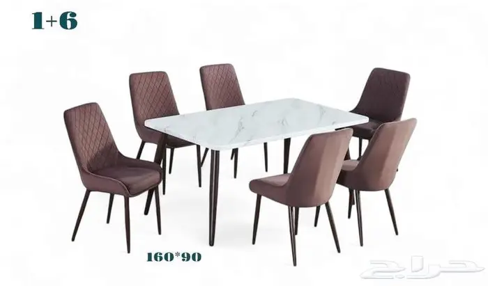 طاولات طعام رخام 8