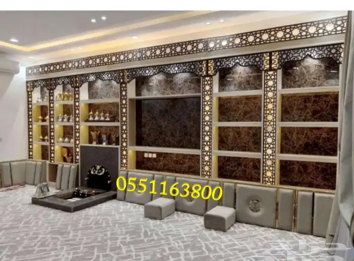 مشبات خشب بتصميم عصري . يتميز المشبات الخشب بتنوع ألوانه 13