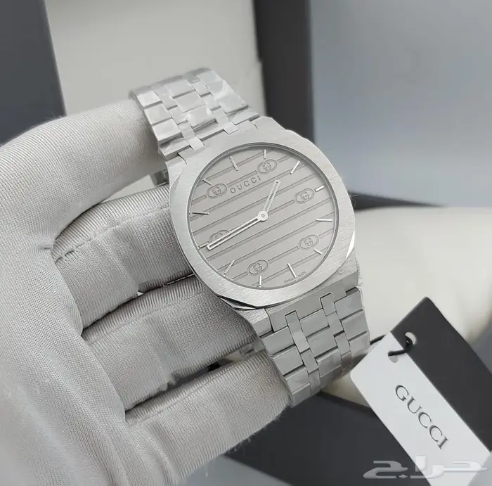 ساعات رجالية قوتشي تيفاني H25 ساعة ماركة جوتشي غوتشي GUCCI 5