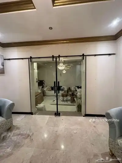 زجاج دربزين وزجاج محلات تجاريه وباكونات دبل اجلاس 17