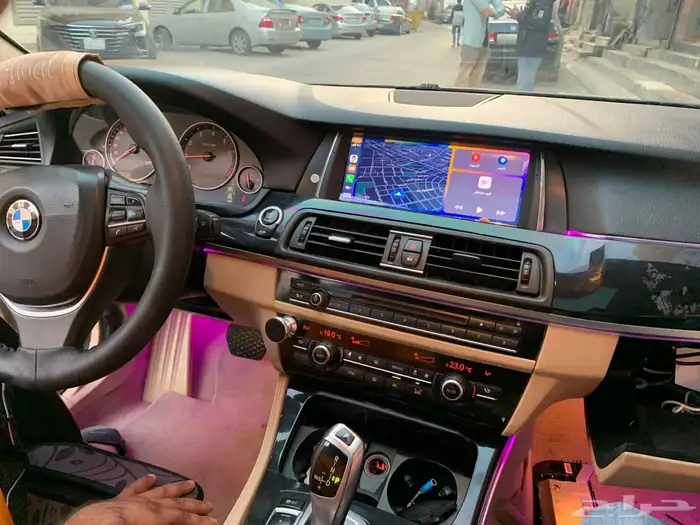 شاشة بي ام 730 2012 بنظام اندرويد 0