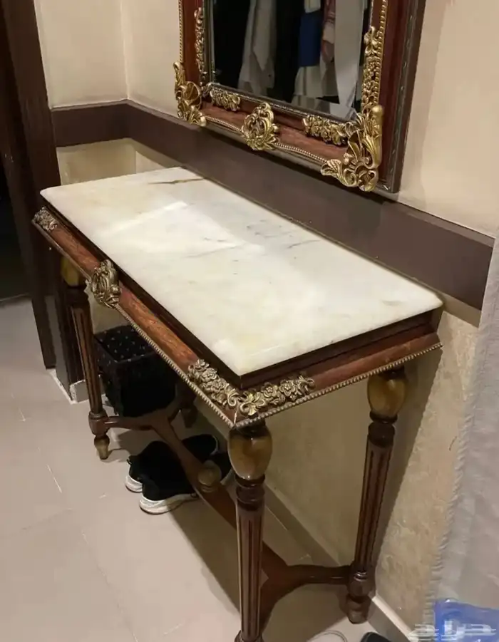 اثاث بيت للبيع (مدخل - مغسلة مع مرايا ) على السوم 2