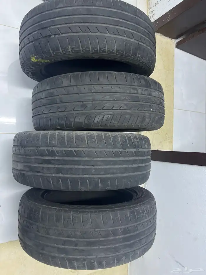 كفرات مستعمله اقل من نص العمر 0