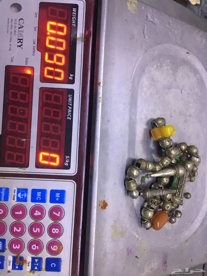 عقد فضة انتيك تراثي 0