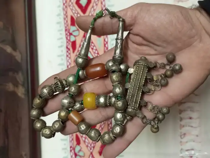 عقد فضة انتيك تراثي 3