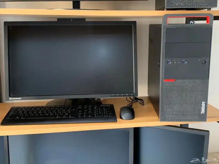 كمبيوتر مكتبى معالج i7 مع الشاشة عرض حتى النفاذ ب الف ريال 1