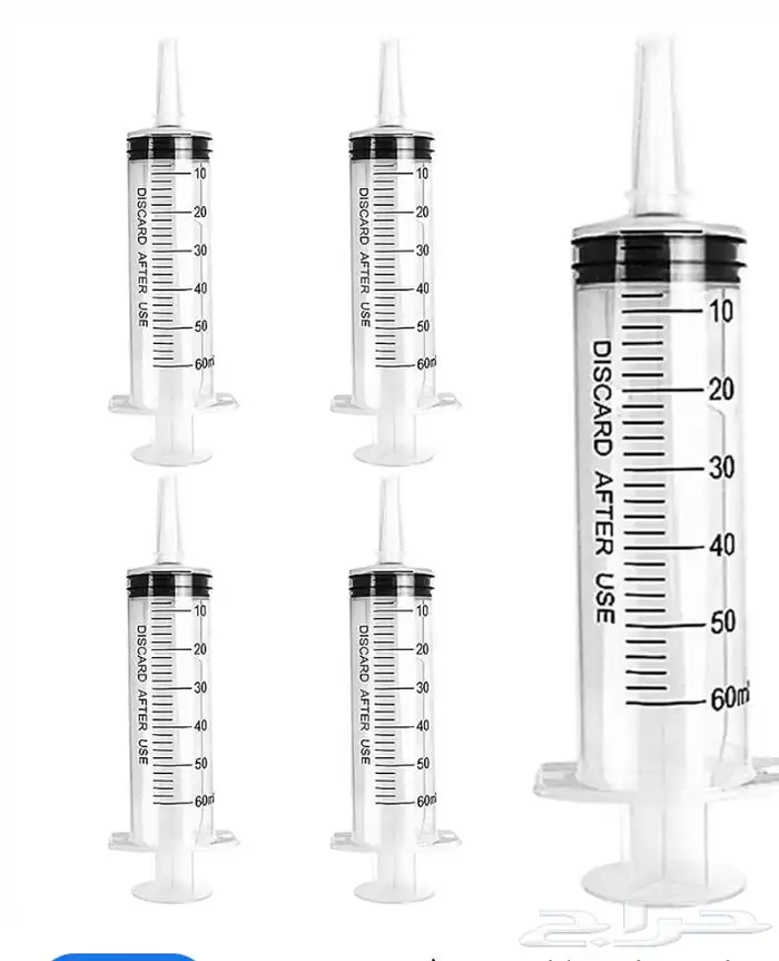 سرنجات 10 مل معقمة صيني 100 قطعه معقمة 0