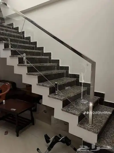 زجاج دربزين وزجاج محلات تجاريه وباكونات دبل اجلاس 0