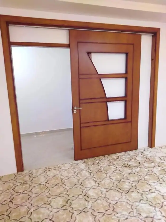 (منجره وتد)ابواب خشب جبس بورد دولاب خشب دوبلين 5