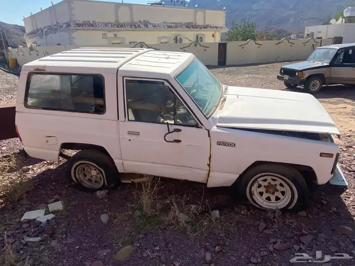 للبيع جيب نيسان موديل 82 قطع تشليح نظيفه 1