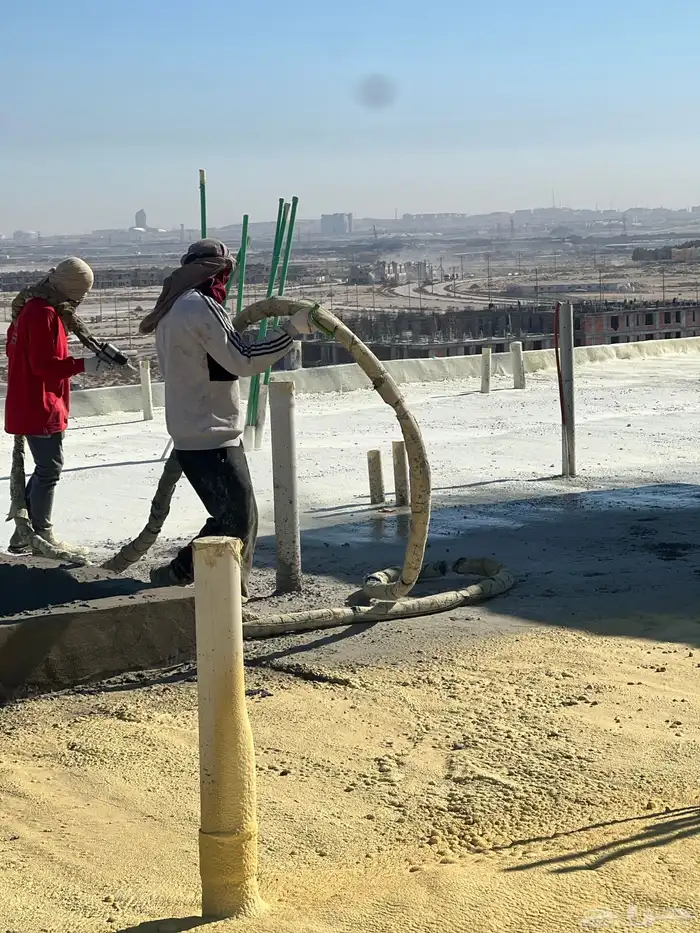 شركة عزل فوم مائي و حراري للأسطح معتمدة 5