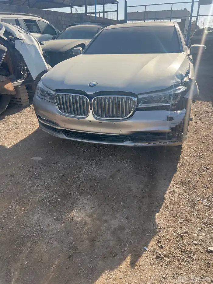 بي ام 750 موديل 17 قطع غيار تشليح مقبل 1
