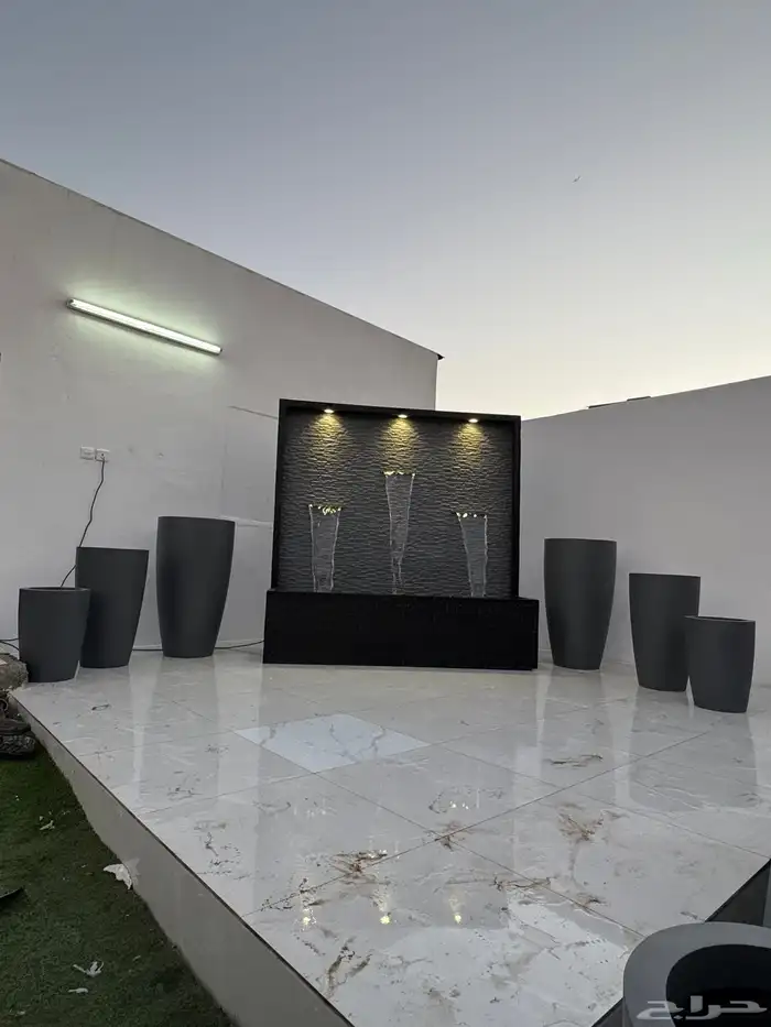 احواض وشلالات ونوافير فيبر جلاس 7