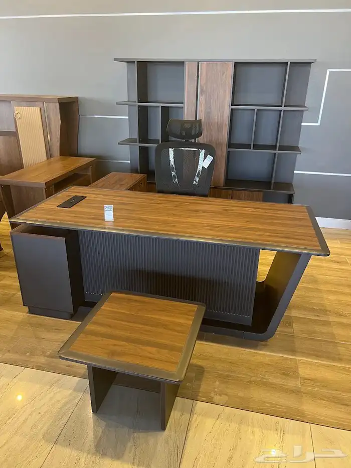 موديلات مودرن اثاث المكتبي مكتب طقم فخم جديد وصل حديثا جده 2