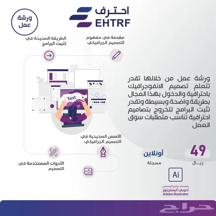 تعلم تصميم الانفوجرافيك 1