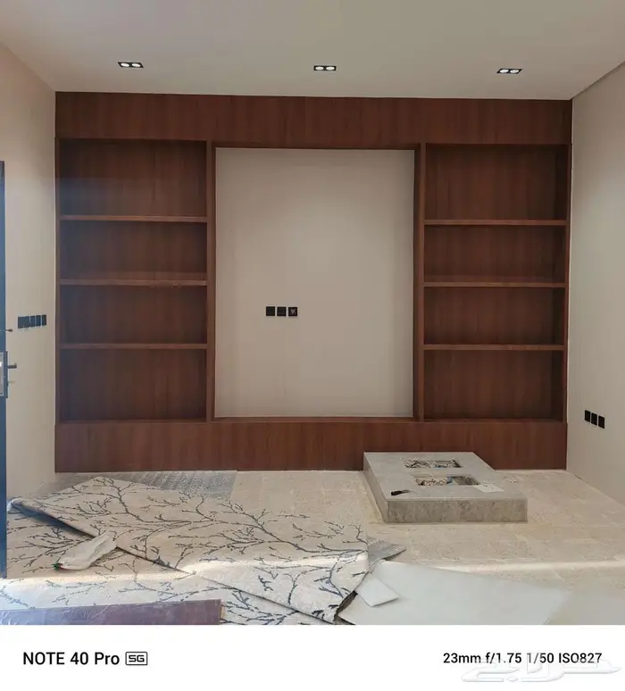 تلبيس رفوف شيبورد زاويه 45 ديكورات 0