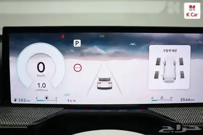 جينسيس GV80 بنزين موديل 2024 فل كامل دبل داخلي اوف وايت 17