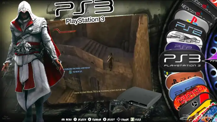 مكتبه العاب تضم جميع اجهزة العاب المحاكيات الحديثه والقديمه 2