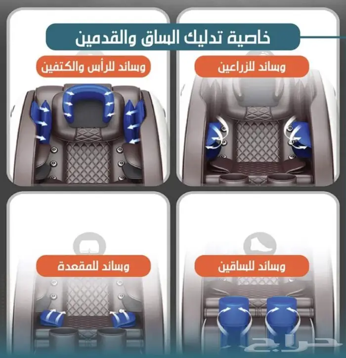 كراسي مساج المطور ( تصفية المخزون ) 2559 ريال فقط 5