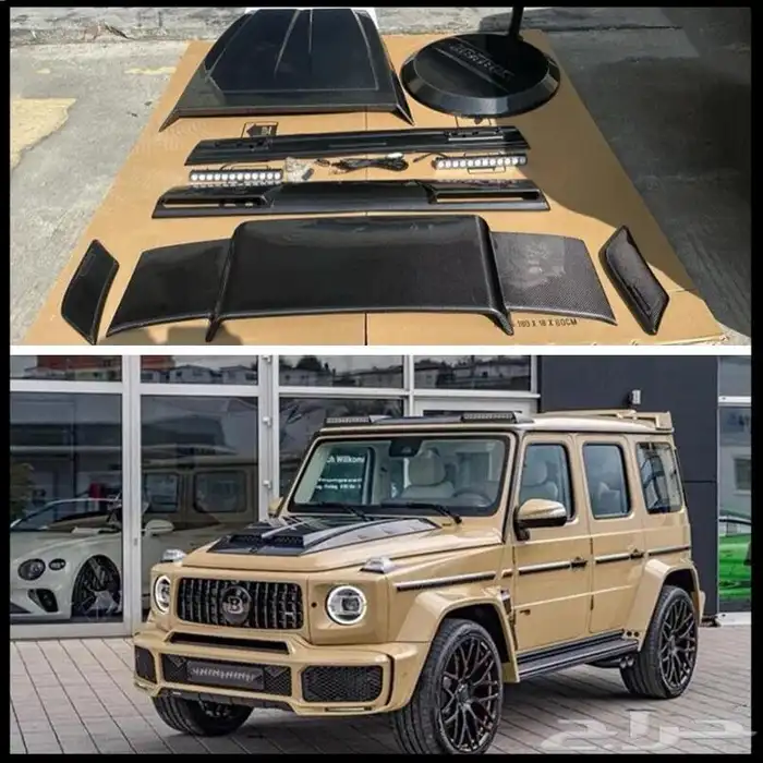 غطا سبير كاربون قطع تعديل جي كلاس برابوس 11