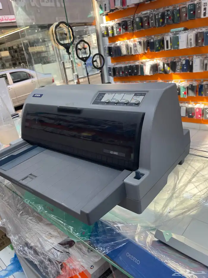 طابعه فواتير ابسون موديلLQ-690 مستخدمه نظيفه 2