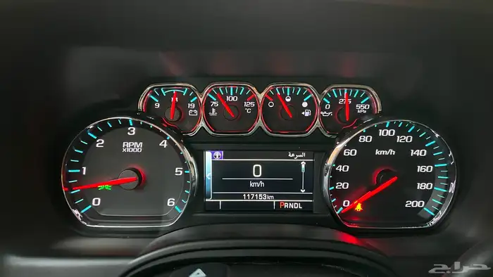 تاهو LT دبل موديل 2019 عداد 117 لؤلؤي 20