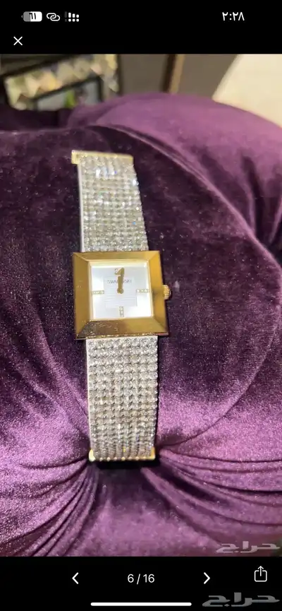 ساعات سوارفسكي اصليه للبيع لاعلى سوم 0